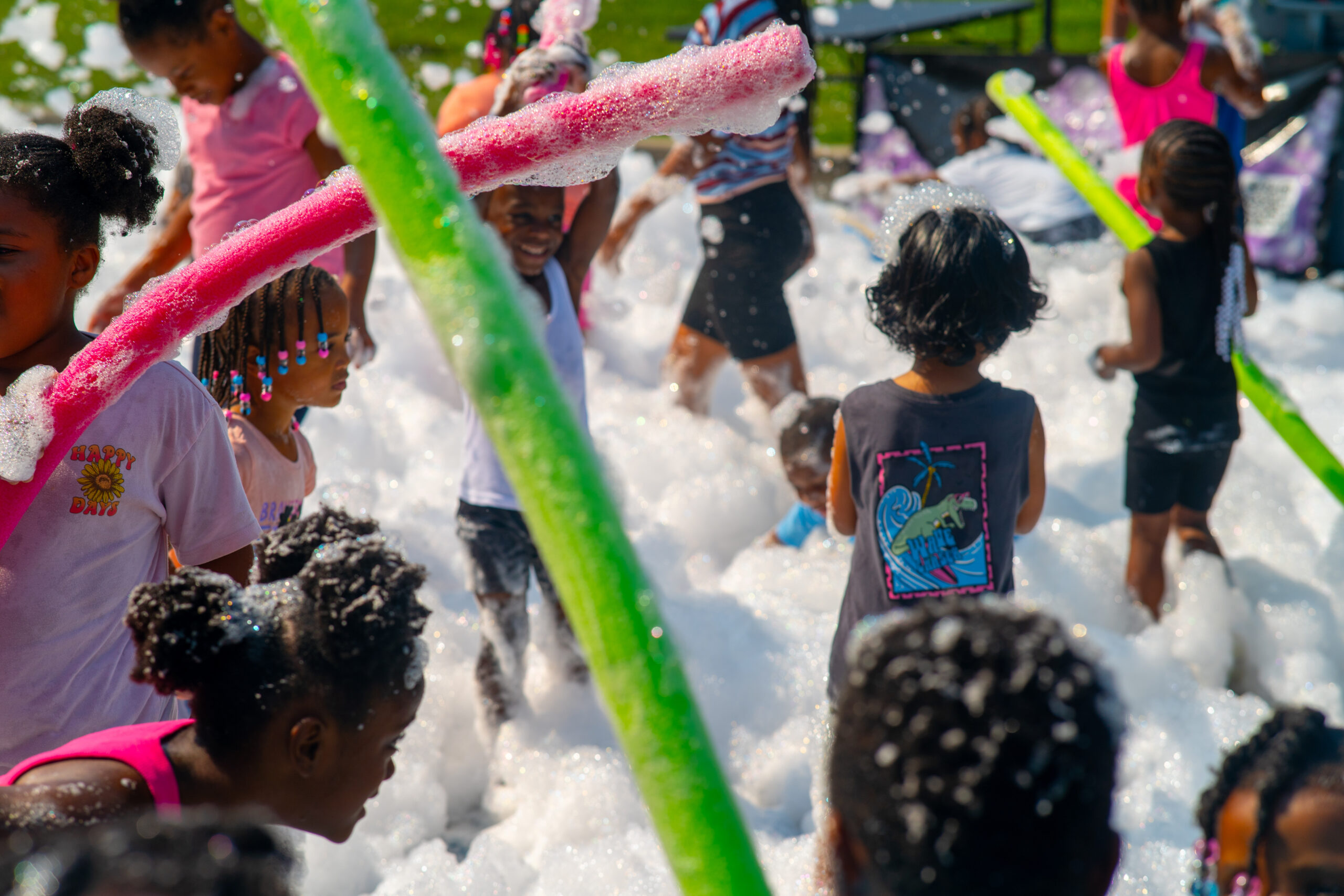 Foam Party Activity