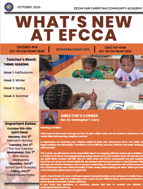 EFCCA October 2026 Newsletter
